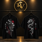 Japanese Samurai Dragon - Graphic T-Shirt