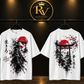Japanese Samurai Warrior T-Shirt – Graphic oversize shirt