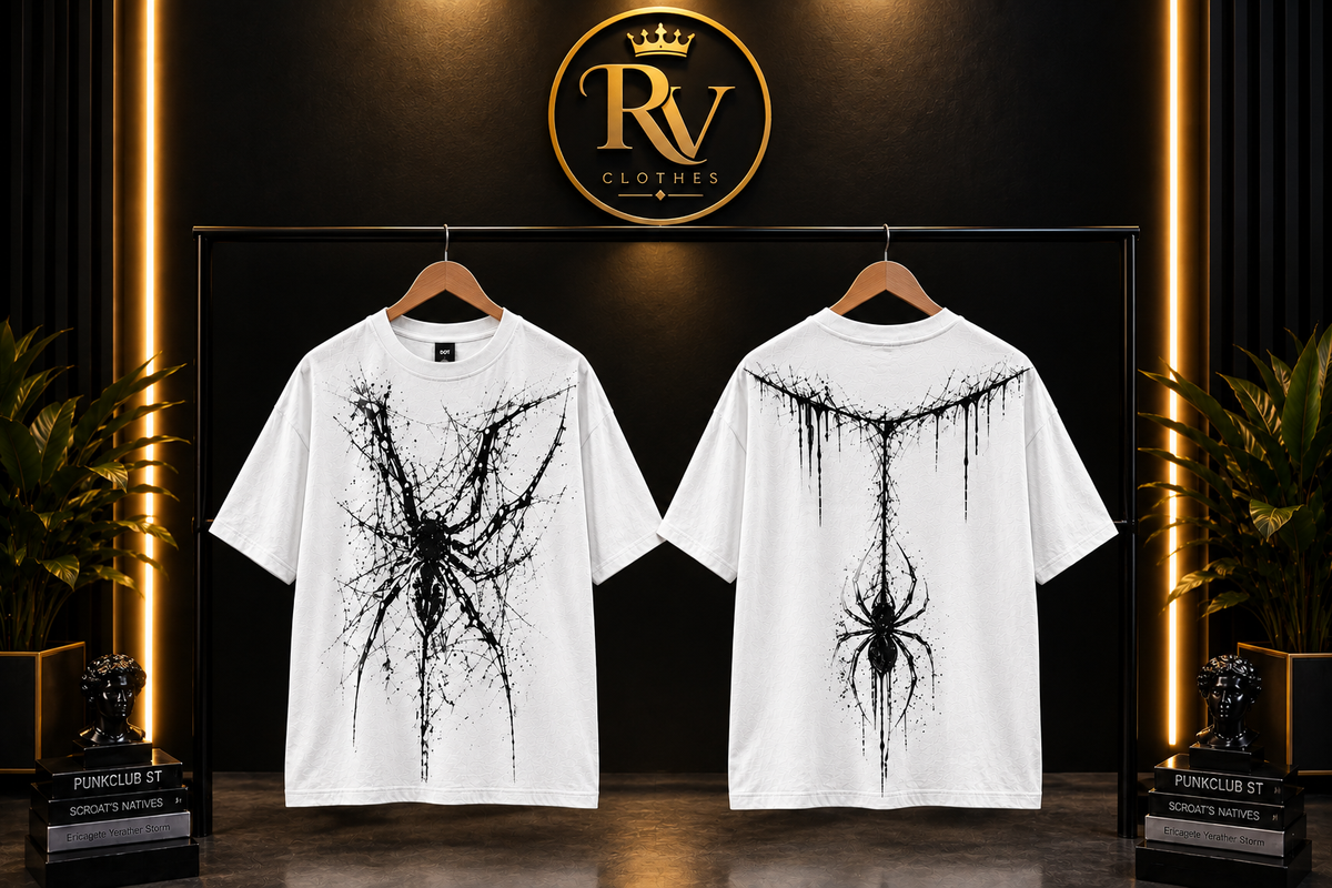 spider x premium oversize T shirt