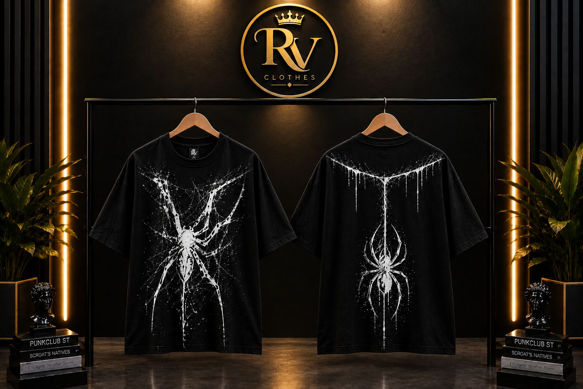 spider x premium oversize T shirt