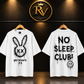 No Sleep Club – Oversized Graphic T-Shirt