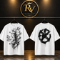 NO RULE JUST SERVIVE  – Oversized Graphic T-Shirt